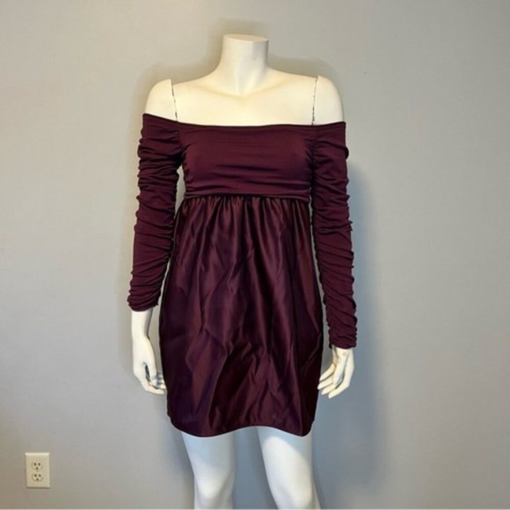 New With Tag Zara Combination Knit Mini Dress Size S - Picture 10 of 10
